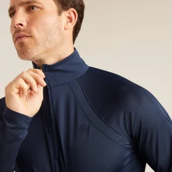Ariat Oberteile & T-Shirts*Sunstopper 3.0 1/4 Zip Baselayer NAVY ECLIPSE
