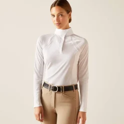 Ariat Turnierbekleidung*Sunstopper 3.0 Show Shirt WHITE