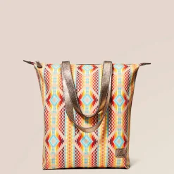 Ariat Taschen*Tall Tote Diamond Stripe ORANGE