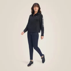 Ariat Hoodies & Sweatshirts|Sweatshirts & Hoodies*Tek Hoodie 1/2 Zip Hoodie BLACK