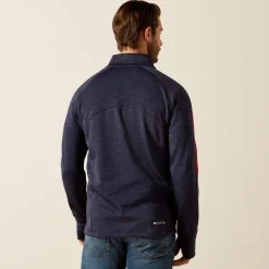 Ariat Sweatshirts & Hoodies*Tek Team 1/2 Zip Sweatshirt NAVY HEATHER