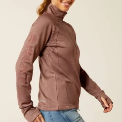 Ariat Sweatshirts & Hoodies*Tek Team 1/2 Zip Sweatshirt TWILIGHT MAUVE