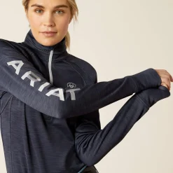Ariat Sweatshirts & Hoodies*Tek Team 1/2 Zip Sweatshirt OMBRE BLUE HEATHER