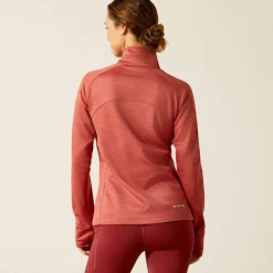 Ariat Sweatshirts & Hoodies*Tek Team 1/2 Zip Sweatshirt DUSTY CEDAR HEATHER