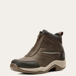 Ariat Wasserdichte Schuhe|Reiten*Telluride Zip Waterproof Boot DARK BROWN