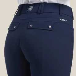 Ariat Reithosen- & Leggings*Tri Factor Grip Knee Patch Breech NAVY