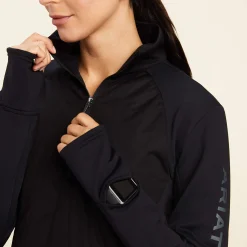Ariat Sweatshirts & Hoodies*Venture 1/2 Zip Sweatshirt BLACK