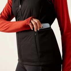 Ariat Sweatshirts & Hoodies*Venture Full Zip Gilet BLACK