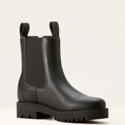 Ariat Wasserdichte Schuhe|Country*Wexford Lug Mid Waterproof Chelsea Boot JET BLACK