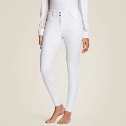 Ariat Reithosen- & Leggings|Turnierbekleidung*WMS Tri Factor Grip Full Seat Breech WHITE