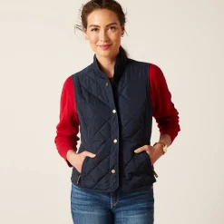 Ariat Oberbekleidung*Woodside Quilted Gilet NAVY