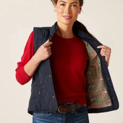Ariat Oberbekleidung*Woodside Quilted Gilet NAVY