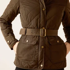Ariat Oberbekleidung*Woodside Quilted Insulated Jacket EARTH
