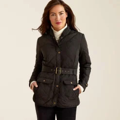 Ariat Oberbekleidung*Woodside Quilted Insulated Jacket BLACK