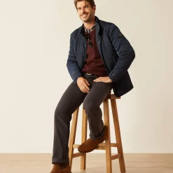 Ariat Oberbekleidung*Woodside Quilted Insulated Jacket NAVY