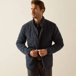 Ariat Oberbekleidung*Woodside Quilted Insulated Jacket NAVY