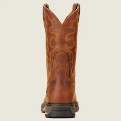Ariat Pull-On Arbeitsschuhe|Work*WorkHog Wide Square Toe Steel Toe Work Boot TOAST