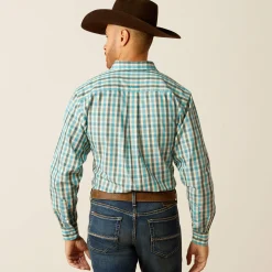 Ariat Westernhemden|Oberteile & T-Shirts*Wrinkle Free Gordie Fitted Western Shirt TEAL