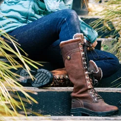 Ariat Wildleder Schuhe & Stiefel|Wasserdichte Schuhe*Wythburn Tall Waterproof Boot DARK BROWN